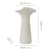 Vaso Decorativo Cerámico Simple Sentido Avanzado Lujo Ligero Estilo Nórdico Ins Alto Valor de Color Florero Hidropónico Mayoreo