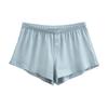 Shorts casuais estilo BM com dois botões para mulheres, verão 2024, novo short americano quente com cintura elástica, solto, perna larga, calças quentes
