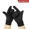 Luvas de Meio Dedo Pretas com Fibra de Cobre para Esportes ao Ar Livre Primavera e Verão com Tira de Silicone Antiderrapante Ciclismo Venda por Atacado