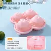 Fornecimento Exclusivo Transfronteiriço de Formas de Gelo de Silicone, Formas de Gelo para Whisky para 4 e 6 Bolas de Gelo, Caixa Doméstica para Fazer Gelo