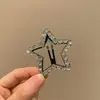 Lindo Pinza para el Cabello de Estrella con Pedrería para Niñas Accesorios para el Cabello Clip Lateral de Alta Gama con Forma de Estrella Flequillo Lateral Clip BB