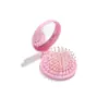 Conjunto de Presente Pente de Massagem com Almofada de Ar Personalizado, Pente de Presente para Mão, Pente com Topo de Caveira Fofo, Pente Oco Pente com Almofada de Ar