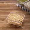 Bandeja para Tiramisú British Baking de Acero Inoxidable Rectangular Cuadrada Placa Molde para Pastel Contenedor Caja Plato con Tapa