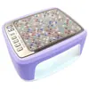 Lámpara de Uñas Portátil Inalámbrica Transfronteriza Máquina Recargable de Fototerapia para Uñas Máquina Inteligente de Uñas de Alta Potencia Lámpara de Uñas