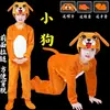 Doze Fantasias de Animais do Zodíaco para Crianças: Roupas de Rato, Tigre, Coelho, Ovelha, Cachorro, Vaca, Cobra, Cavalo, Pintinho