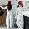 Conjunto Deportivo para Niñas 2026 Nuevo Otoño Elegante de Moda Conjunto de Dos Piezas para Niños Mayores, Sudadera y Pantalón de Chándal
