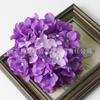 Cabeça de flor de hortênsia flor artificial flor artificial flor de seda arco de casamento estrada referência flor bola tiro adereços 54 peças