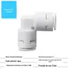 Conector rápido para purificador de água 2 pontos 3 pontos conversão máquina de água pura conexões de tubo de água conector rápido roscado atacado válvula de esfera de três vias