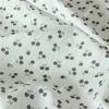 Algodão Puro Liso Fino Algodão Lavado Crepe de Algodão Tecido Estampado Pequenas Flores Camisa DIY Roupas Feitas à Mão
