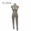 Em estoque roupa inflável modelo corpo feminino adulto janela adereços suporte de exibição de roupas femininas