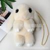 Venta Directa de Fábrica al por Mayor Bolsa de Peluche de Juguete, Popular Bolsa de Conejo de Orejas Grandes, Bolsa de Piel de Conejo Rex de Imitación