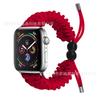 Correa ajustable tejida con cuerda de paraguas inteligente para Apple Watch 6