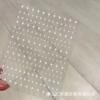 Adesivos de Unha Novos e Modernos Transfronteiriços, Design Personalizado Estilo Francês Vermelho Vinho Armadura de Batalha, Adesivos de Unha Adesivos em Forma de Laço Atacado