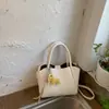 Bolsa Feminina Estilosa de Alta Capacidade 2026 Modelo Novo da Primavera Bolsa de Ombro Transversal Texturizada para o Dia a Dia Bolsa Saco Tendência