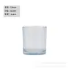 Em Estoque Atacado Copos Transparentes para Velas Garrafas de Vidro Vazias Garrafas para Aromaterapia Porta-Velas DIY Feito à Mão Romântico Parede Grossa