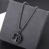 Collar con Botella de Perfume de Acero de Titanio Transfronterizo que no se decolora para Hombres, Colgante Cruzado de Tendencia Ins de Nicho, Accesorio Versátil de Alta Gama