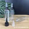 Procesamiento y Personalización de Botellas de Plástico Transparente, Botellas Selladas de Boca Pequeña, Botellas Dispensadoras de Líquido, Botellas PET con Punta Dosificadora, Botes Dispensadores