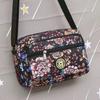 Bolsas para Mujer, Bolsas de Mamá Estilo Nuevo, Bolsas Florales para Mujeres de Mediana Edad y Mayores, Venta Directa de Fábrica, Bolsas de Hombro Cruzadas Oxford para Mujer, Bolsas de Vendedor Ambulante
