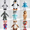 Fantasia Boneco Gigante Panda Desenho Animado Inflável Celebridade da Internet TikTok Mesmo Estilo Fantasia Boneco Urso Polar Urso Branco Grande Fantasia Boneco