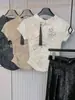 Nova Camiseta Bordada Retrô Estilo Chinês Verão 2025 Nova Estilo Nacional Slim Fit Manga Curta Versátil Top para Mulheres