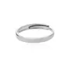 Tendencia Nueva Transfronteriza Anillo Ancho de Acero Inoxidable con Textura Geométrica para Hombres y Mujeres Irregular Acero de Titanio Anillo de Lujo de Gama Alta