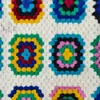 Tecido de Lã com Agulha de Tricô Multicolorido Padrão Tricotado Roupa de Tricô Outono e Inverno Casaco Boneca Feita à Mão Tecido de Pelúcia Espessado