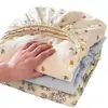 Sábana Bajera de Gasa de Doble Capa Grado A Materno e Infantil Individual 2026 Nuevo Estilo Cubre Cama de Cobertura Total para Todas las Estaciones Protector de Colchón 3