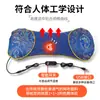Almohada Eléctrica Calefactora para Huesos, Almohada Calefactora de Invierno y Cálida para la Columna Cervical, Almohada de Una Pieza de Ajenjo Extraíble y Lavable, Almohada Cilíndrica para Huesos