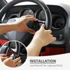 Adecuado para decoración de cubierta de volante de modificación Dodge Challenger/Charger 09-14