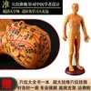 Modelo de Corpo Humano com Pontos de Acupuntura para Praticar Inserção de Agulha, Diagrama Completo do Corpo com os Doze Meridianos da Medicina Chinesa, Modelo de Cobre em Forma Humana