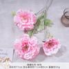 Buquê Falso de Peônia Koi Simulada Flor de Seda Artificial Arranjo de Flores de Plástico Ornamentos Casamento Layout de Casamento Decoração de Sala de Estar