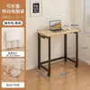 Escritorio pequeño para apartamento mesa plegable mesita de noche para dormitorio uso en casa escritorio de computadora móvil escritorio de escritura tocador mesa pequeña