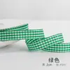 Cinta de Regalo Cuadros Doble Cara Rollo Grande Transfronterizo 2cm 50 Tamaños Estilo Preppy DIY Regalo Cinta Escocesa