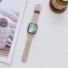 Nueva Correa de Cuero para Apple iwatch de 1ra a 7ma Generación con Hebilla Cuádruple de Color Frontal y Reverso applewatch s7