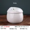 Pote Rústico Gato Garra Retro Pote Selado de Cerâmica Animal de Estimação Fofo Pote de Armazenamento à Prova de Umidade Pote de Chá com Pegada de Pata Frasco Pequeno para Pó de Fragrância Armazém de Chá