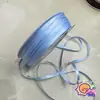 Cinta Plateada de Doble Cara Galaxia Brillante Importada de Japón Material para Lazos Accesorios para el Cabello Hechos a Mano DIY Accesorios para Sombrero de Paja