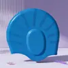 Gorro de natación de silicona gorro de protección para los oídos de silicona gorro de silicona con forma de gota de agua fabricantes mayoreo silicona pura silicona gorro plano