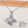 Colar Popular Transfronteiriço em Zircônia Vermelha em Forma de Cobra, Corrente de Clavícula Retro de Nicho Feminina, Pingente de Gota de Água Preserva-Cor em Aço Titânio Atacado