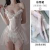 Lencería Sexy, Pijama Transparente, Uniforme Sexy para Coquetear, Suministros Emocionales Tentadores y Provocativos, Traje de Pasión, Transparente