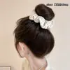 Elástico de cabelo de cólon para mulheres, novo estilo 2026, alta elasticidade, durável, para prender o cabelo em rabos de cavalo baixos ou coques, elástico de cabelo, acessório de cabelo
