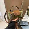 Bolsa Mini Fashion Feminina 2025 Explosões de Primavera Bolsa de Mão Simples e Moderna Bolsa Dumpling Versátil Bolsa de Ombro Transversal