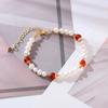 Novo retrô novo estilo chinês simples requintado versátil personalidade popular pulseira de pérola de água doce pulseira Acessórios Atacado