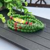 Pulseira de Quartzo Seis Caracteres Palavras Verdadeiras Quatro Círculos Pulseira de Múltiplos Círculos Jade Seda Dourada Barraca de Fornecimento ao Vivo Feira Vendido Presentes