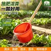 Pá de plástico agrícola para regar estufas, coletar esterco, cultivar vegetais, fertilizar, regar flores, coletar esterco, pá de água doméstica
