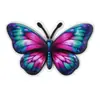 Amuletos de Mariposa de PVC de Colores para Zapatos al por Mayor Decoraciones para Zapatos Impresas en UV Accesorios de Decoración DIY para Bolsos de Playa
