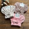 Gorro secador de pelo de Corea del Sur súper absorbente de vellón coralino sombrero de princesa cabello largo femenino absorbente secado rápido pañuelo para la cabeza gorro de ducha para mujeres embarazadas
