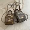 Moda de Viaje Resistente de Moda 2025 Gran Capacidad Simple Elegante Nueva Cadena Hombro Único Doble Hombro Mochila Pequeña para Mujeres