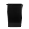 Cubo de basura grande de plástico para carrito de comida, papelera, cubo para desechos de comida, contenedor de recolección para carrito de comida, contenedor largo colgante, engrosado