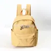 Mochila de Lona Simples e Fashion Mochila de Lona Portátil para Viagem Mochila de Lona Ecológica