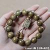Pulsera de Sándalo Verde Argentino Material Antiguo Sumergido Tronco de Sándalo Pulsera de Cuentas de Buda para Hombres y Mujeres Fabricantes de Pulseras de Rosario de 108 Cuentas